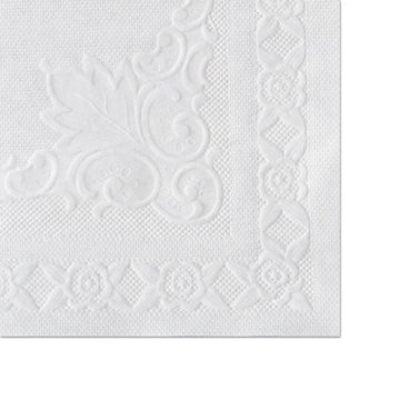 Hoffmaster® Solid Color Embossed Straight Edge Placemats, 10 X 14, White, 1,000-carton freeshipping - TVN Wholesale